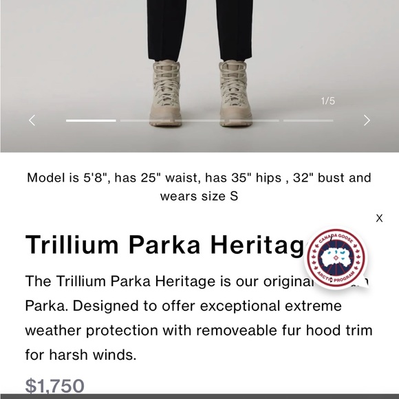 SOLDCanadagoose Trillium Parka - Picture 2 of 13